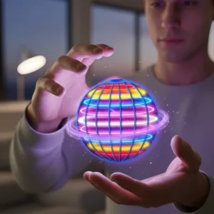 Bola Voadora Spinner com LED Controle por Movimento